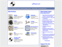 Tablet Screenshot of jefflewis.net